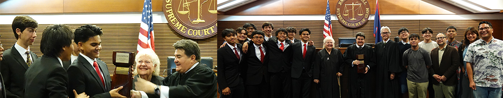 FDMS High School Mock Trial team group photos